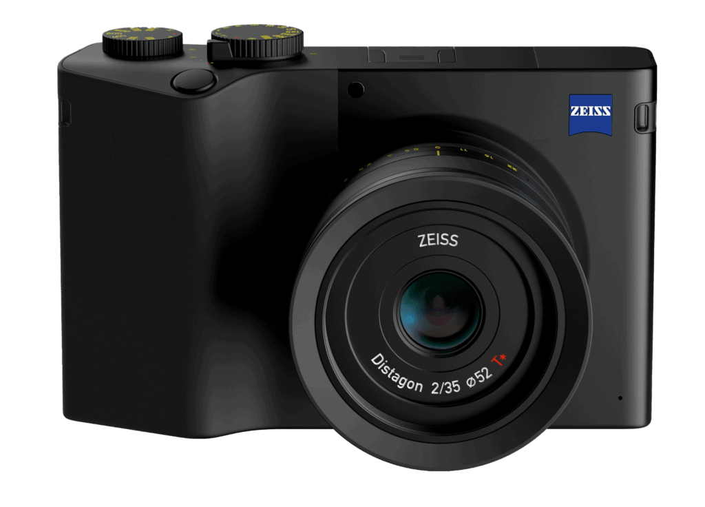 The Zeiss ZX1 from the front